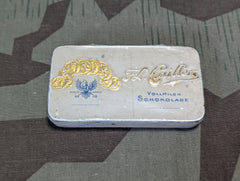 Vollmilch Schokolade Chocolate Tin