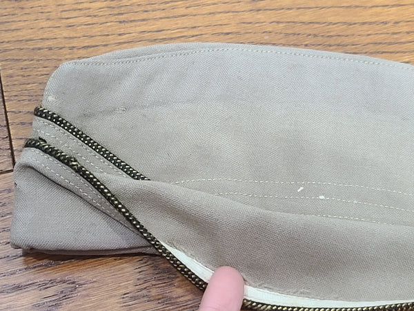 WAC Khaki Officer Garrison Cap (Size 23)