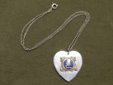 Seabees Heart Necklace