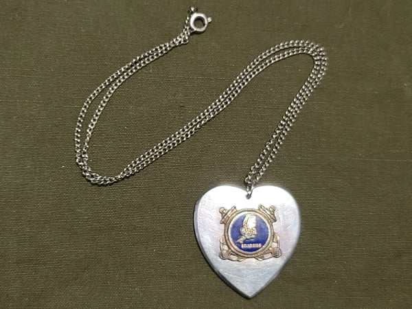 Seabees Heart Necklace
