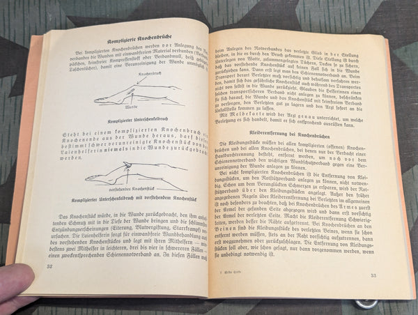 Erste Hilfe Luftschutz Book