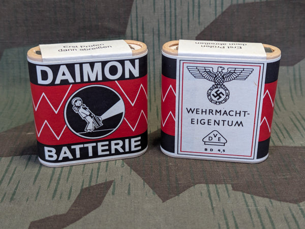 Reproduction German 4.5v Flashlight Battery