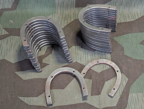 Lot of 26 German Boot Heel Irons Marked 24