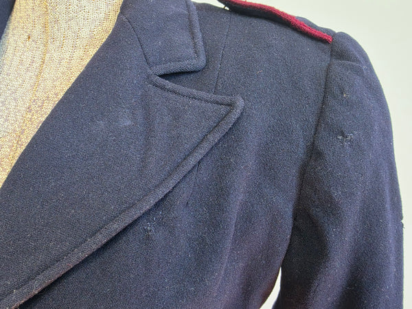 Early War Blue Army Nurse Jacket (AS-IS) <br> (33" Bust)
