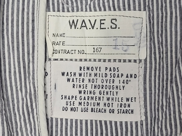 Navy WAVES Officer's Seersucker Jacket <br> (38" Bust)
