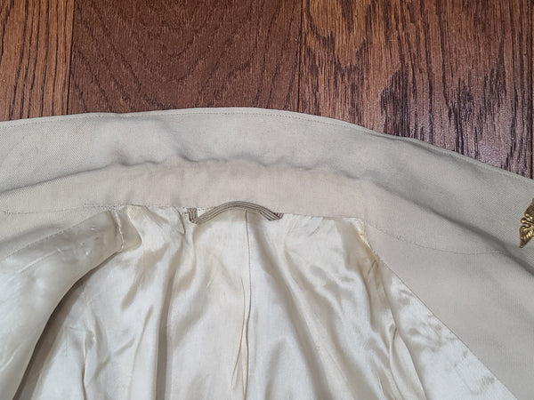 Army Nurse Beige Jacket (as-is) <br> (34" Bust)