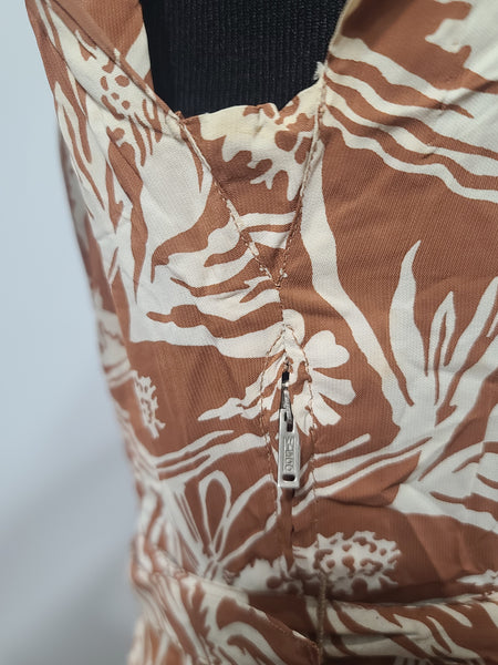 Harvest Print Dress <br> (B-36" W-30")