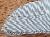 WAVES Seersucker Garrison Cap (Size 21 1/2) AS-IS