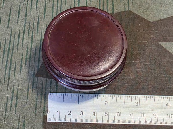 Bakelite Pin Container Rounded Lid for Darning