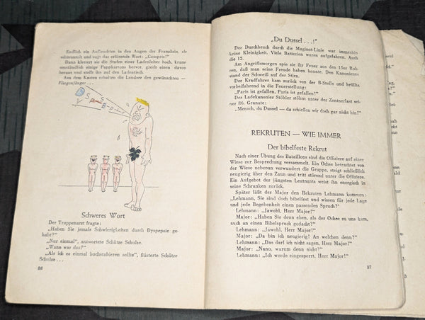 Volkischer Beobachter Landser Lachen Soldier's Humor Book