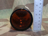Natr. Sulf. Sicc. German Glass & Enamel Apothcary Bottle