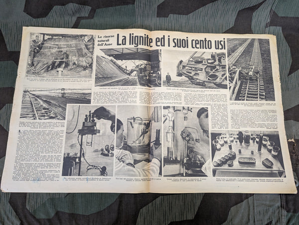 Italian Il Mattino Illustrato Magazine 1-8 December 1941