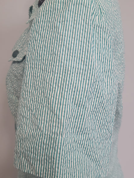 Marine Corps Seersucker Uniform: Jacket & Skirt <br> (B-41" W-30" H-40")