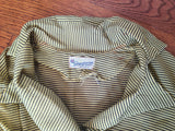 Lightweight Yellow Stripe Dress <br> (B-40" W-28" H-40")