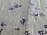 Light Blue Abstract Print Dress <br> (B-47" W-40" H-45")