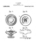 Full Card of Pilcher's Detachable Buttons 6 Buttons 5/8"