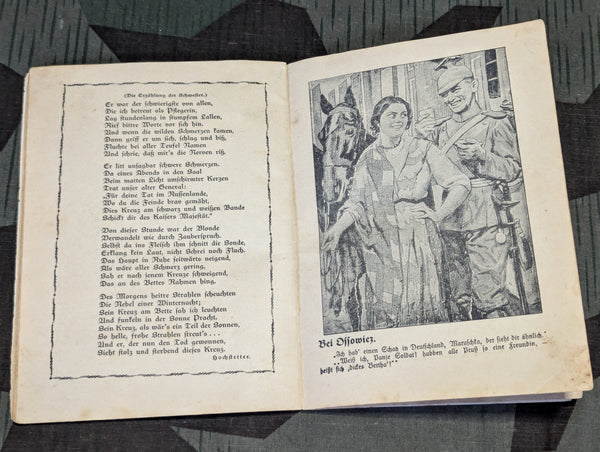 WWI Fräulein Feldgrau Tornister Humor Booklet