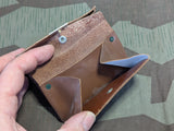 NOS German Brown Wallet with Coin Purse