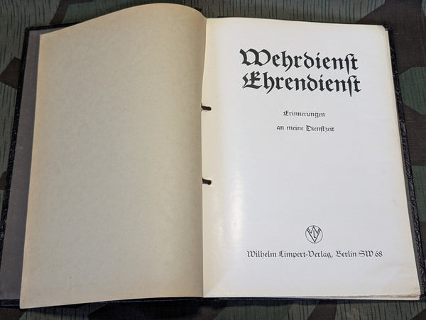 Unused Artillerie Regiment 19 Scrap Book Album
