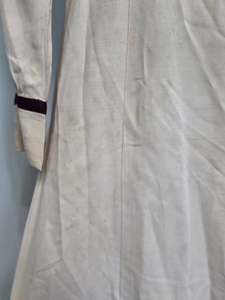 Army Nurse Beige Off-Duty Dress (AS-IS) <br> (B-37" W-26" H-35")