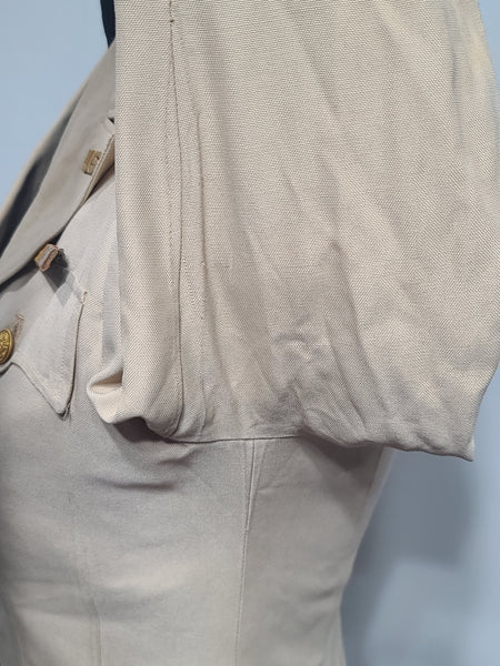 Army Nurse Beige Jacket (as-is) <br> (34" Bust)