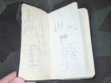 1938 Sonne Coal Briquettes Pocket Calendar Book