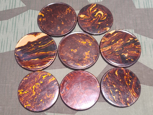 Original Celluloid Tortoise Shell Pocket Mirrors