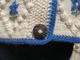 German Knit Sweater Cardigan <br> (38"-40" Bust)