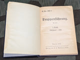 Truppenführung Teil I Infantry Training Manual H.Dv.300/1 1936