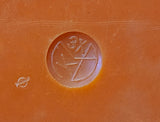 Original Orange Butter Dish