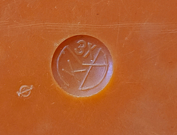 Original Orange Butter Dish