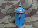 Blue Petroleum Can