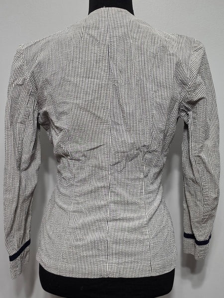 US Navy WAVES Supply Officer's Seersucker Jacket <br> (36" Bust)