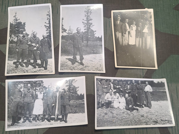 Soldiers in Lazarett Lot of 13 Photos