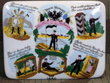 Reproduction 1886 Hanove Pionier Porcelain Keepsake Box