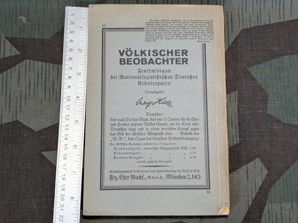 German History Deutsche Geschichte 1931 National Socialist Library