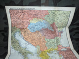 Schlag Nach über den Südosten 1941 Map