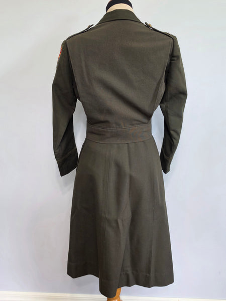 Nurse Uniform Grouping: Ike Jacket, Skirt, Hat, Blouse and Tie <br> (B-38" W-26.5" H-37")