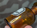 Ol. Bergamottae German Glass & Enamel Apothecary Bottle (Bergamot Essential Oil)