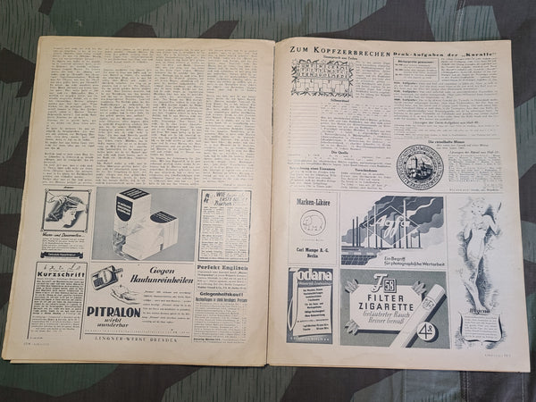 Koralle Magazine Nr.52 28. December 1941 (Knight Cross, Japan, BDM)