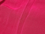 Bright Pink Dress with Velvet Collar <br> (B-37" W-27" H-41")