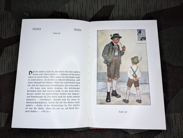 Alpentrachten Unserer Zeit Traditional Clothing Book 1937