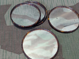 Original Celluloid Tortoise Shell Pocket Mirrors