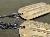 Esther Guthridge Nurse Next of Kin Dog tag Set