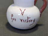 Miniature V for Victory Pitcher England