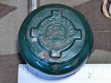 D.R.G.M. Medium Size Round German Lock with Key