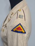 Army Nurse Beige Jacket (as-is) <br> (34" Bust)