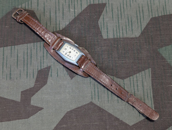 Bifora Men's Wristwatch 15 Jewels DRGM with Extra Band