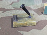 Green Marble Desk Set
