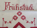 Embroidered Cloth Frühstück Bag